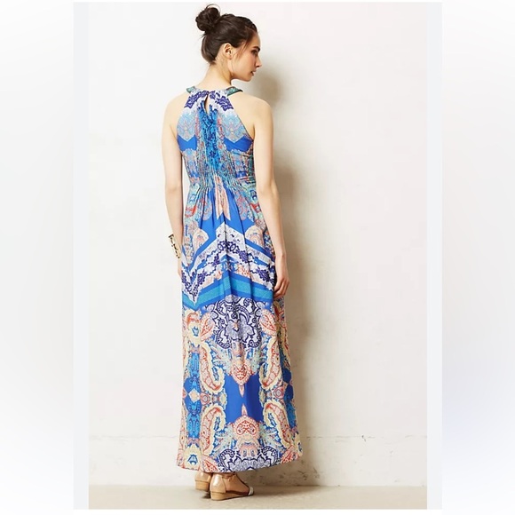 Ranna Gill Boteh Maxi Dress size 8 Anthropologie - Picture 7 of 11